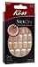 Kiss Stick On Nails French Demure Short Length