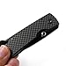 Cool Hand 5.2'' Carbon Fiber Folding Knife, 2'' Polished Black Mirror Ceramic Blade, EDC Foldable Pocket Knife, Liner Lock, 1.5 OZ Light Wight, Ambi Thumb Stud