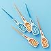 TEPE Dental Floss Picks, Tooth Picks Flossers, Floss Sticks, EasyPicks XS/S, Orange, 36 Pk