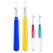 GroccsPro eBoot 4 Pieces Colorful Seam Ripper Plastic Handle Sewing Stitch Thread Unpicker Sewing Tools