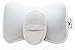 Home Prime Luxury Spa Non-Slip Bath Pillow Fits Any Bathtub/Hot Tub/Jacuzzi with 2 Strong Suction Cups - Large & Soft, Shoulder & Neck Support. with a LOOFAH Sponge.