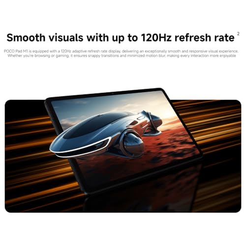 XIAOMI Poco Pad M1 8GB+256GB Snapdragon 7s Gen 4 Tablet, 12.1 Inch Screen 2.5K 120Hz, 12000mAh Battery + 33W Fast Charge, Dual 8MP Cameras, Blue (with Charger Included