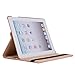 AiSMei Case for 9.7-Inch iPad 5th (2017)/ iPad 6th (2018)/ iPad Air (2015), Rotating Protective Case Cover w/Auto Wake/Sleep Function,Rose Gold