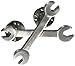 Hot Leathers PNA1182 Wrenches Pewter Biker Pin