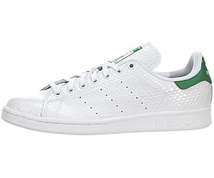 Image of adidas Stan Smith W Ladies (Honeycomb Pack) in White/Green by, 10