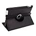 SingPad 360 Degree Rotating Stand Smart Cover PU Leather Case Apple New iPad 4 & 3 (3rd and 4th Generation with Retina Display) / IPad 2- Wake/Sleep Function (Black)