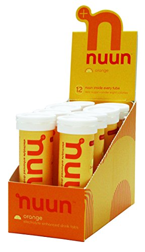 Nuun: Past Formula Electrolyte Enhanced Drink Tabs, Orange, Box of 8 Tubes Nuun: Past Formula Electrolyte Enhanced Drink Tabs, Orange, Box of 8 Tubes