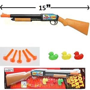 Soft Dart Rifle Target Practice Game - 7 Piece Set