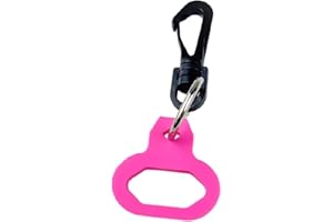 SundiooK Silicone Scuba Diving Regulator Holder with Hook Keychain Secure Octopus, Dive Watch & Hoses, 5cm x 4.6cm, 30g