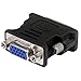 StarTech.com DVI to VGA Cable Adapter - Black - M/F - DVI-I to VGA Converter Adapter (DVIVGAMFBK)