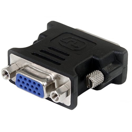 StarTech.com DVI to VGA Cable Adapter - Black - M/F - DVI-I to VGA Converter Adapter