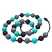 Chew Necklace for Sensory, Oral Motor Aide Autism Chewable Jewelry for Boy and Girls - Calms Kids and Reduces Biting/Chewing/Fidgeting Anxiety Silicone Chewy Toys