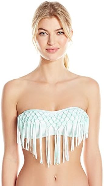 fringe bandeau bikini