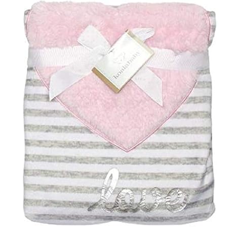 pink heart blanket