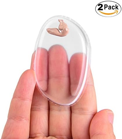 2 Pack Silicone Makeup Sponge [Washable] Premium Quality - Gel Foundation Makeup and Puff BB - Best Silisponge Cosmetic Beauty Tools Blender