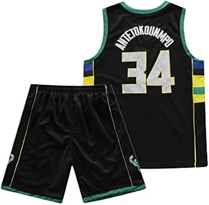 Rying Camisetas De Baloncesto, Antetokounmpo#34 Deportes De Verano ...