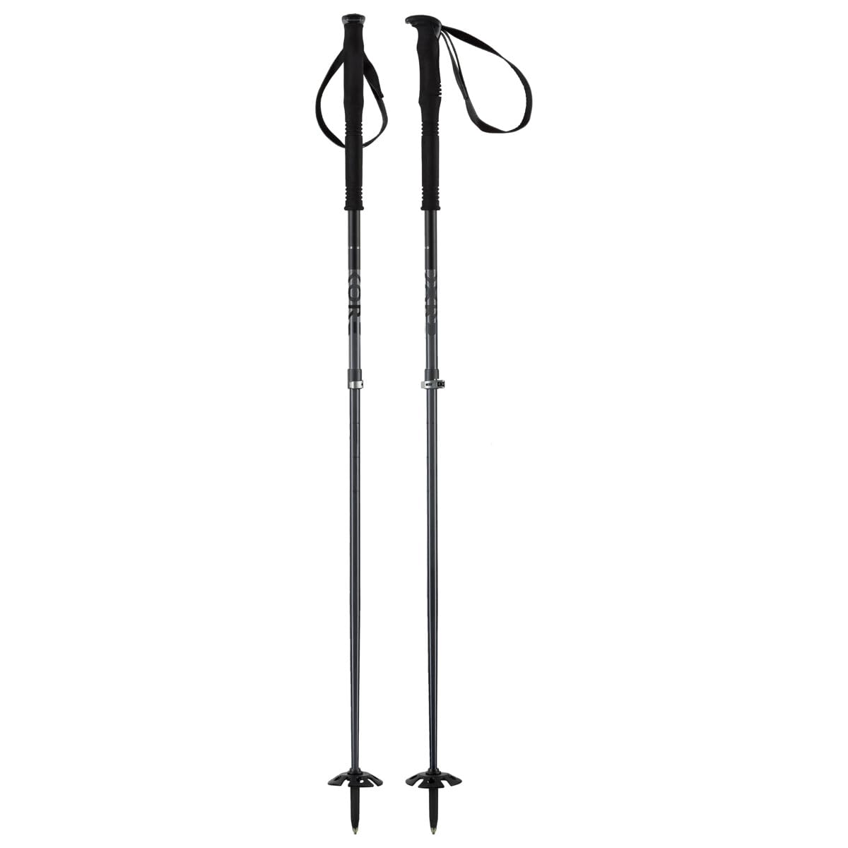 ATOMIC Unisex - Adult Head KORE Free Tour Ski Poles, Black/Anthracite, One Size