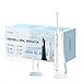 Water Flosser Cordless, X-WAVES 4-Mode Portable Oral Irrigator with Rechargeable 2000 mAh Li-ion Battery for 50 Days of Use, Wireless Charging IPX7 Waterproof Water Jet Pik (White)