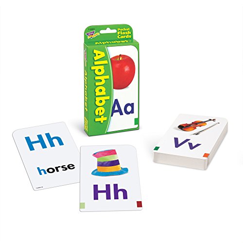 Trend Enterprises Alphabet Pocket Flash Cards
