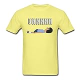 Tina UHHHHH Mens T-shirt T Shirt Yellow Large