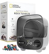NATIONAL GEOGRAPHIC Professional Rock Tumbling Kit - Patent-Pending Rock Polisher for Kids & Adul...