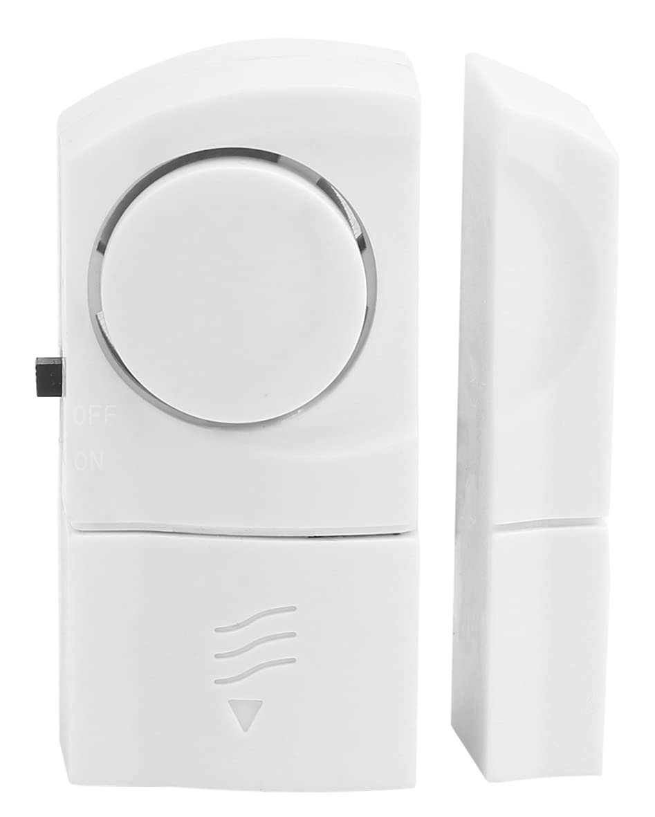 Olympia TF 400 Opening Detector (for Doors and Windows, 90 dB Siren, Wireless, Battery Operated Door Contact and Window Contact with Alarm Function)