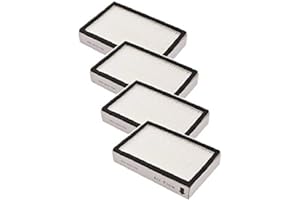 Nispira 200 & 400 Series HEPA Filter Replacement Compatible with Sears Kenmore Upright Canister Vacuum Cleaner 81214, 81414, BC2005, BC3005, BC3002, BC4002 Part 86880 EF-2. 4 Packs