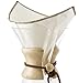 CoffeeSock ’The Original’ Reusable 100% Organic Cotton Coffee Filters - 2 pack Chemex® Filters 6-13 cup fit | Coffee Sock Cloth Coffee Filter | Organic Cotton Alternative - Zero-Waste & Eco-Friendly