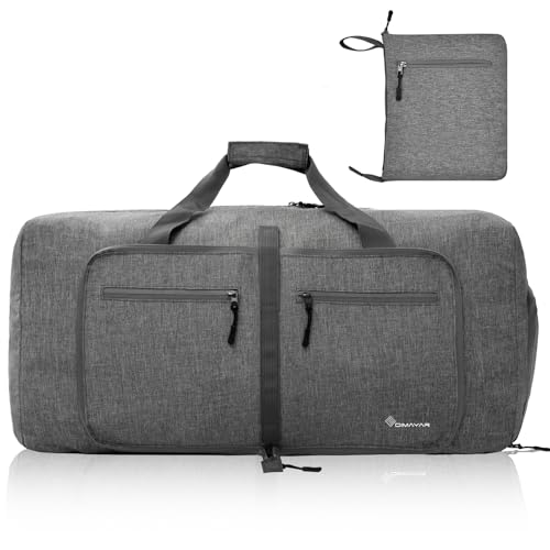 Photo 1 of Dimayar 85L Travel Duffle Bag - Foldable Duffel Bag with Shoes Compartment - Overnight Bags Waterproof & Tear Resistant(85L)