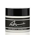 Arganade Premium Pomade - Medium/Strong Hold - Matte Finish - Professional Salon Styling - For Straight Thick and Curly Hair - Water Based - Made in USA - No Alcohol - 2oz - Sculpting Shine Slick Back