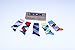 socks n socks - Men's 5-pair Colorful Argyle Luxury Cotton Dress Socks Gift Box