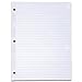Five Star Filler Paper, Wide Ruled Paper, 110 Sheets/Pack, 10-1/2