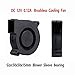 GDSTIME 2 Pack 50mm x 15mm 5015 12v 4500rpm DC Brushless Cooling Blower Fan