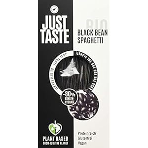 Just Taste Bio Black Bean Spaghetti, 6er Pack (6 x 250 g)