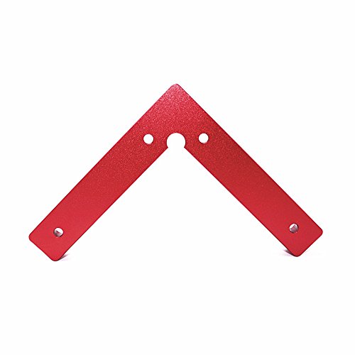 90 Degree Positioning Squares 4.7" x 4.7" Right Angle Clamps Woodworking Carpenter Tool Corner clamping Square Aluminium Alloy Pack of 2 - Thumbnail 4