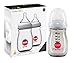 Joovy Boob Baby Bottles Made from Durable, Medical-Grade PPSU with CleanFlow Vent Technology to Prevent Nipple Collapse, Negative Pressure, and Colic Symptoms (9oz, 2pk)
