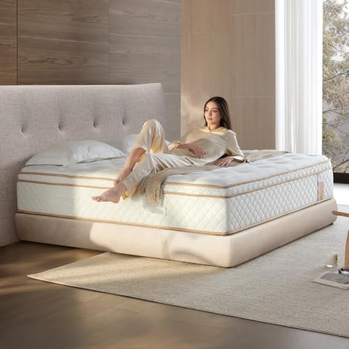 Vorpxin Full Mattress 12 Inch Hybrid Sleep Bed