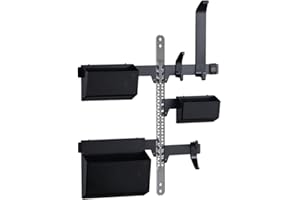 Steadyrack GearMate Storage Organizer System – Bike Accessories Storage for Garage and Home – Space Saver, Adaptable System – over 200 configurations– Integrates with all bike racks