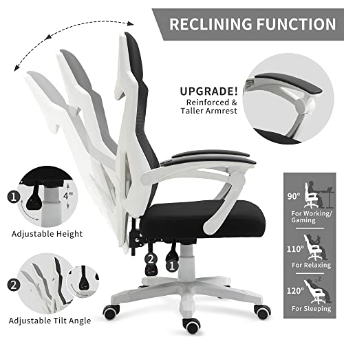 HOMEFUN Ergonomic Office Chair, High Back Executive Desk Chair Height Adjustable Mesh Computer