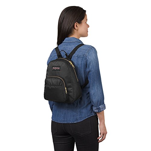 jansport black mini backpack