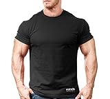 Monsta Gym Wear Classic Workout T-Shirt Black
