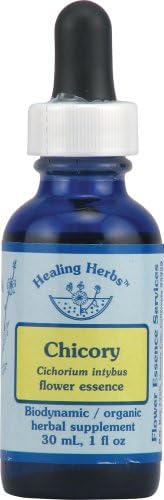 Flower Essence Healing Herbs Organic Chicory Dropper -- 1 fl oz