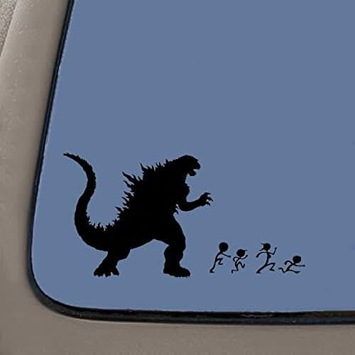 godzilla window decal