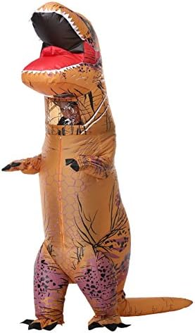Perfect Jurassic park dinosaur giant t-rex dinosaur inflatable costumes for Adults