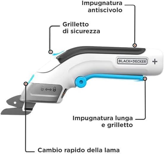 BCSC115-XJ Forbici Elettriche 3.6V Gamma CRAFTING