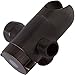 Shower Arm Diverter - Three-Way Diverter For Shower Head And Handheld Showerhead Mount - Indoor And Outdoor Modern Bath Spa Fixture - Oil-Rubbed Bronze
