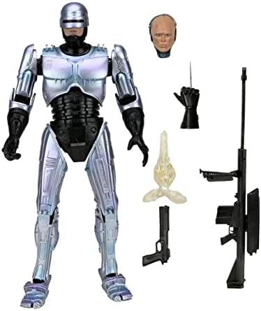 BEMS | ULTIMATE ROBOCOP - Battle Damaged w/Chair - Figurine articulée 20cm