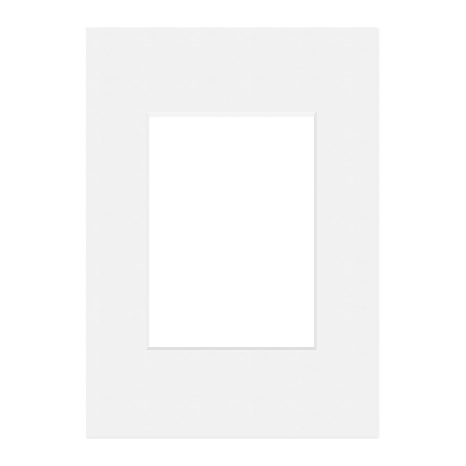 DEHA Design White Photo Mount A3 (29.7 x 42.0cm) – Acid-Free Archival Board for A4 (21.0 x 29.7cm) Photos and Prints