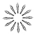 Bowcore Premium Stainless Steel Archery Target Field Points 19/64