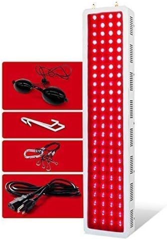 KissMeEssentials Red Light Therapy Lamp - Ultimate - Professional Strength Infrared Light Therapy - Aids Muscle Recovery, Skin Conditions, and Relaxation - 200 LED Lights